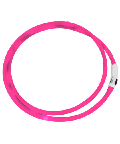 led-halsriemen-pink