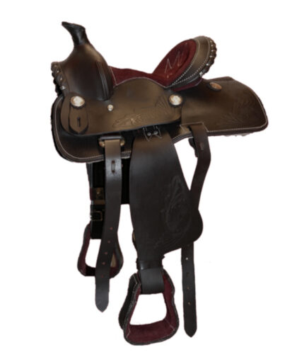 westernsattel-pony-braun
