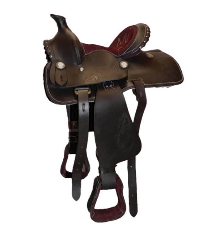 westernsattel-pony-braun